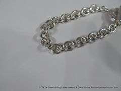 TIFFANY & CO. STERLING SIVLER 1837 COLLECTION 6" TOGGLE CLOSE BRACELET