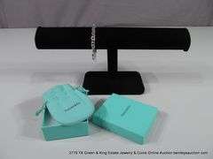 TIFFANY & CO. STERLING SIVLER 1837 COLLECTION 6" TOGGLE CLOSE BRACELET