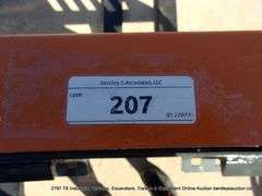 WOLVERINE SKID STEER PALLET FORK HYDRAULIC ADJUSTABLE MODEL: PFA-11-3300G