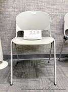 GRAY PLASTIC CHAIR
