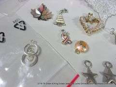BAG: 25 ASSORTED FASHION PENDANTS & CHARMS