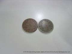 LOT 2: LIBERTY HEAD V-NICKELS, 1906 & 1909