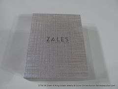 14K WHITE GOLD SIMPLE CHAIN NECKLACE W/ SINGLE DIAMOND DROP PENDANT