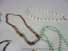 BAG: 10 ASSORTED MIXED BEADED FASHION NECKLACES