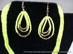 LOT 2: MULTI-STONE BEADED NECKLACE & EARRING SETS