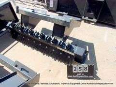 WOLVERINE SKID STEER 72” WIDE RIPPER, MODEL: RPR-12-72W, S/N: 2W-00639