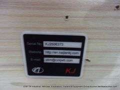 KJ ALLMETAL UNUSED DOUBLE GARAGE SHED, KJ MODEL: K2223, 23FT. X 22FT.