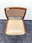 BROWN LOBBY CHAIR