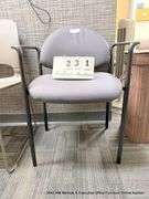 BLUE ARM CHAIR