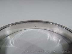 MATCHING SET: SILVER TONED BRACELET & EARRINGS W/ BLACK LEATHER GROOVE INLAY