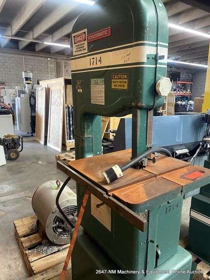 POWERMATIC 143 VERTICAL BANDSAW 125 VOLT