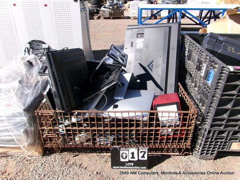MISC: COMPUTERS, TV, AMP, COMPUTER CORDS - CONTENTS ONLY (7X MONEY)