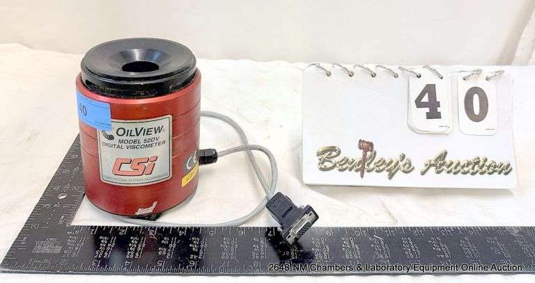 CSI OIL VIEW 52DV DIGITAL VISCOMETER