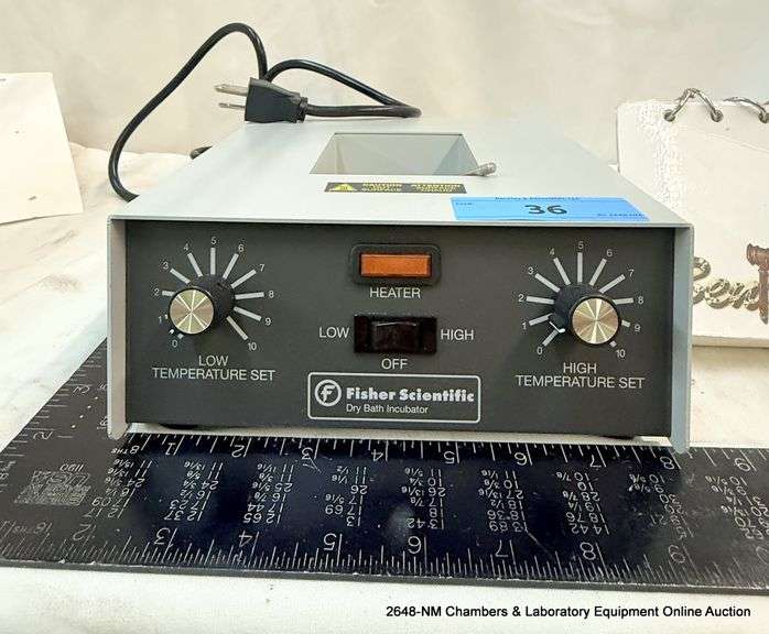 FISHER SCIENTIFIC 11-718 DRY BATH INCUBATOR