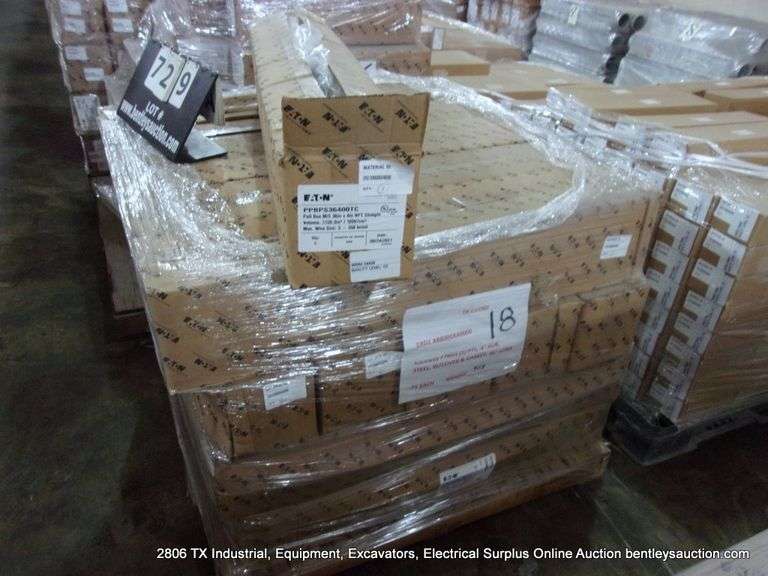 PALLET: EATON PPBPS36400TB - PULL BOX M/S 36" X 4" NPT 90 DEGREE - 21 PC'S