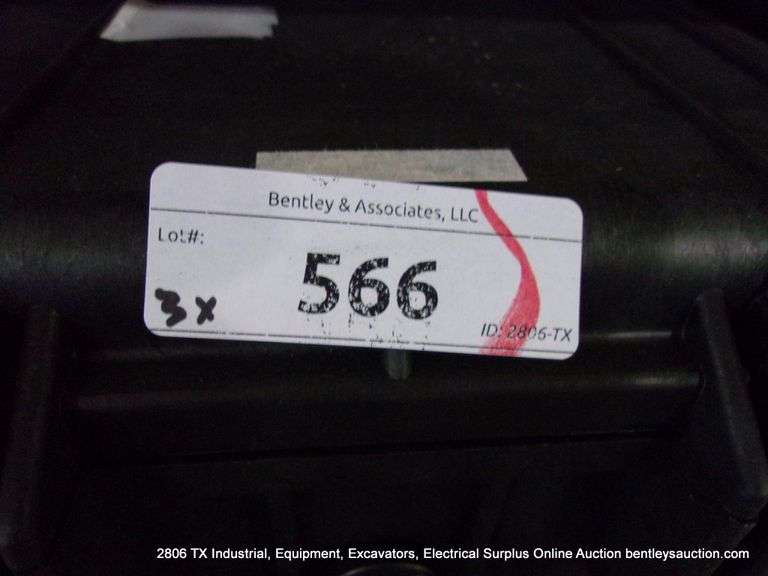 PELICAN 1300 BLACK POLY CASES (3X MONEY)