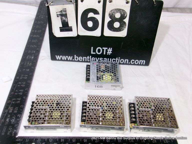 4 MEAN WELL CRS-50-24 SWITCHING POWER SUPPLY - 4 X MONEY