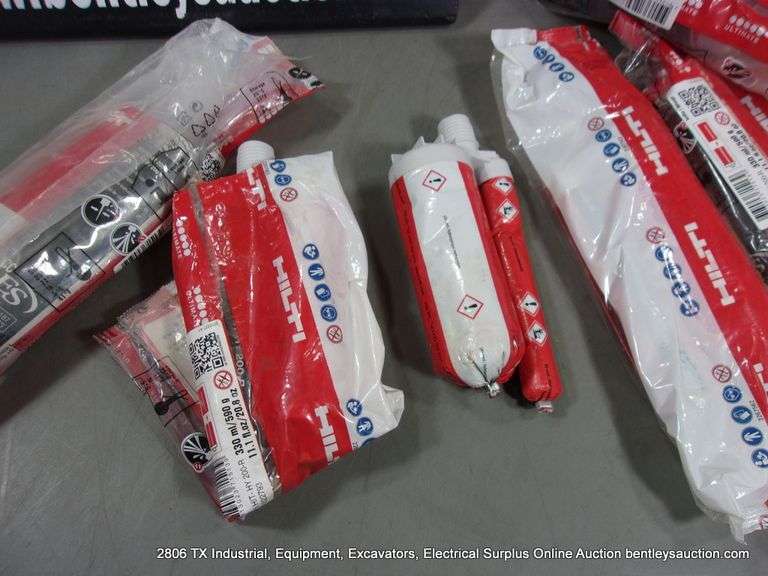 LOT: 7 HILTI CONCRETE EXPOXY MIX SET