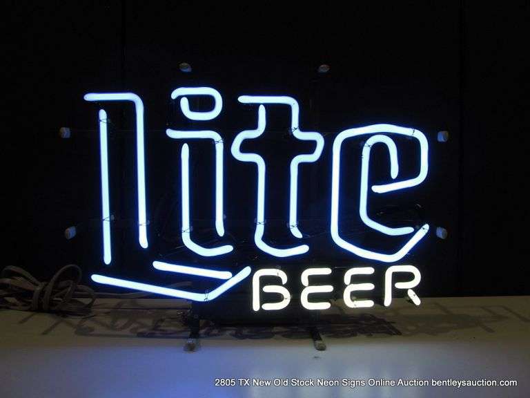LITE BEER, 15" X 19"