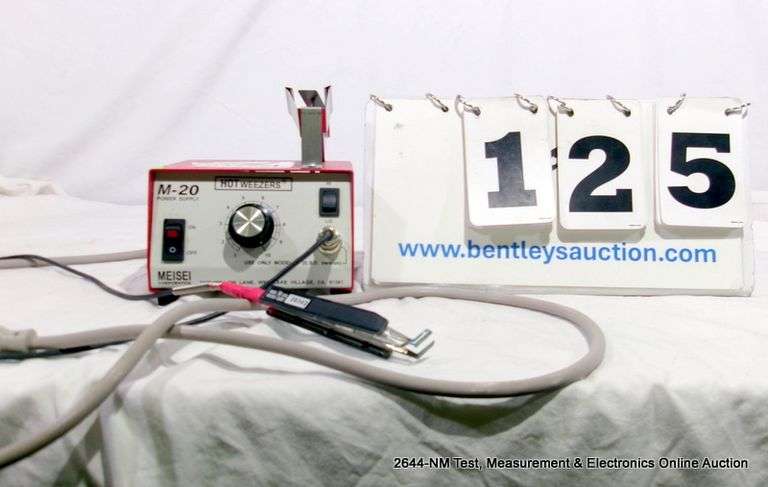 MEISEI CORP M-20 HOTWEEZERS POWER SUPPLY