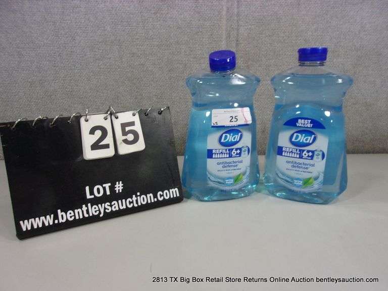 2 - DIAL ANTIBACTERIAL DEFENSE HAND SOAP, 52 OZ, 2 X MONEY