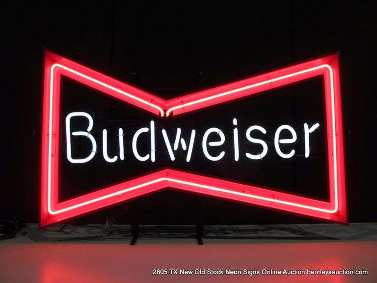 BUDWEISER BOWTIE, 30" X 19"