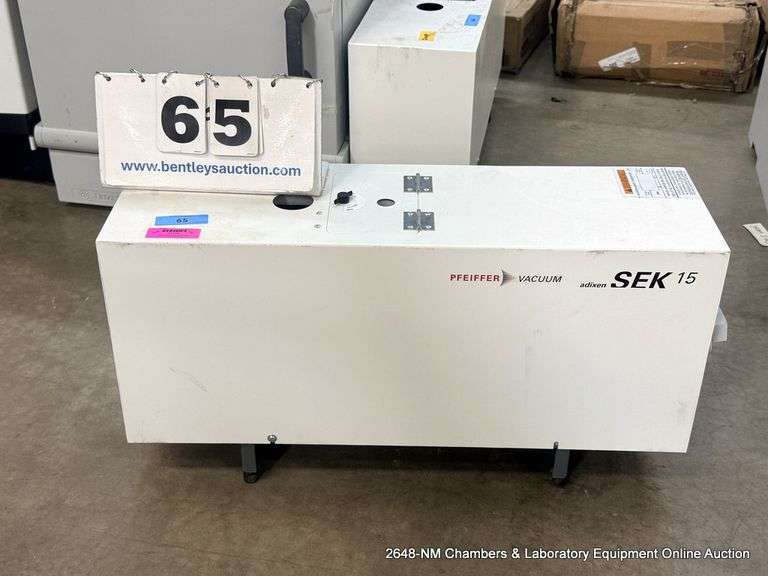 PFEIFFER VACUUM ADIXEN SEK 15 VACUUM PUMP HOUSING