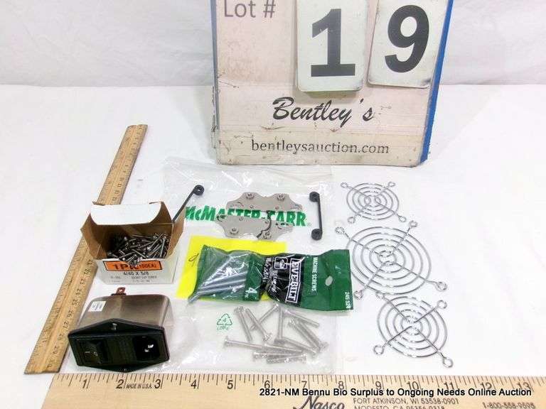 BIN: MISC NUTS & BOLTS - CONTENTS ONLY