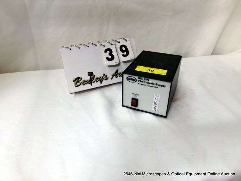 NRC 875 PIN PHOTODIODE SUPPLY