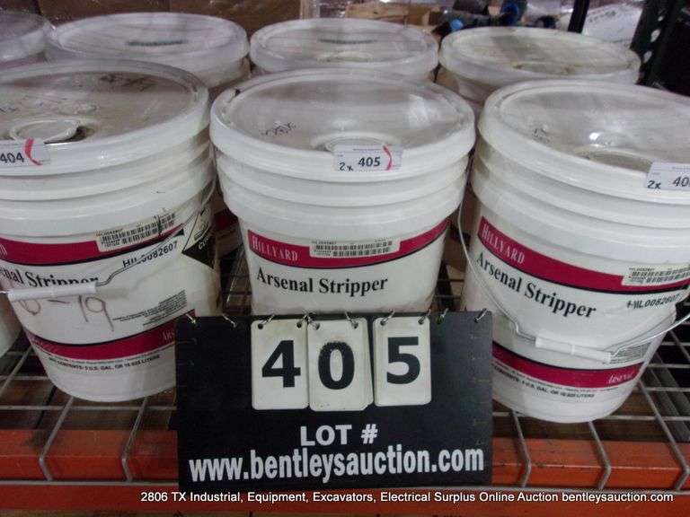 HILLYARD HIL0082607 ARSENAL STRIPPER - 5 GALLON BUCKETS (2X MONEY)