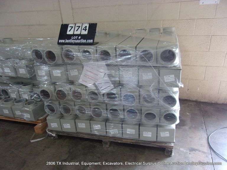 PALLET: EATON PPBPS36400 TB 36" X 4" 90 DEGREE PULL - BOX - 40 PC'S