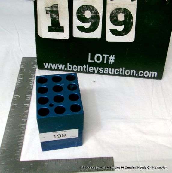 2 - ALUMINUM BLOCK W/ DRY BATH - 2 X MONEY