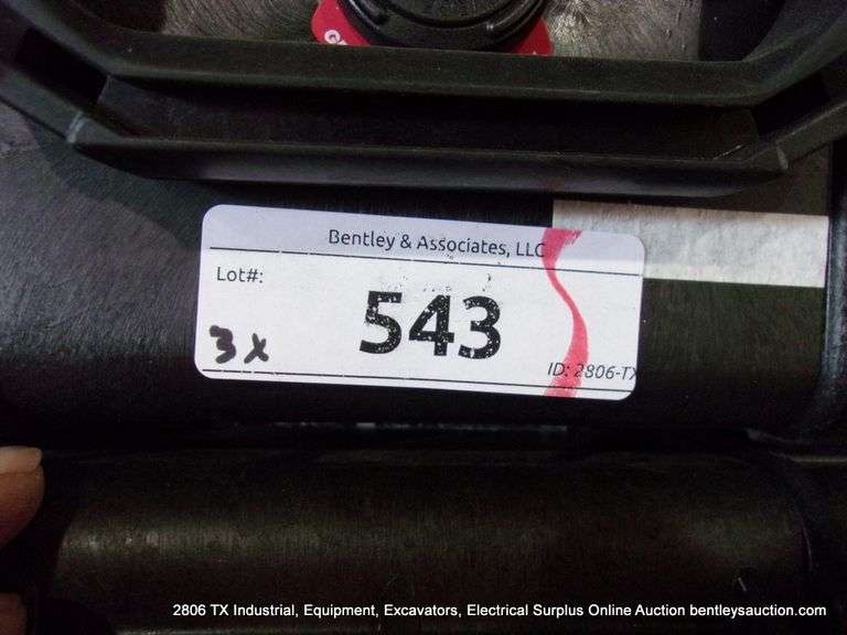 PELICAN 1300 BLACK POLY CASES (3X MONEY)