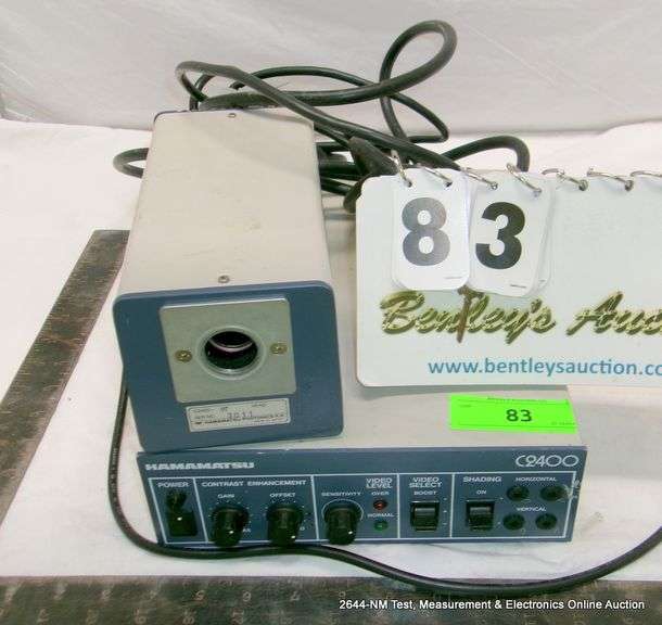 HAMAMATSU CAMERA SYSTEM C2400