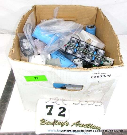 BOX: ASSORTED ELECTRONICS - BATTERIES, SENSORS