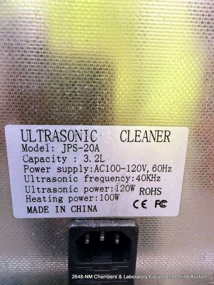 VEVOR JPS-20A DIGITAL ULTRASONIC CLEANER