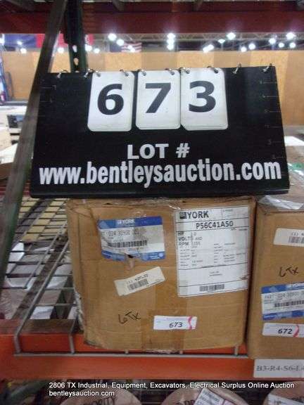 YORK P56C41A50 2HP 460 VAC FAN MOTOR