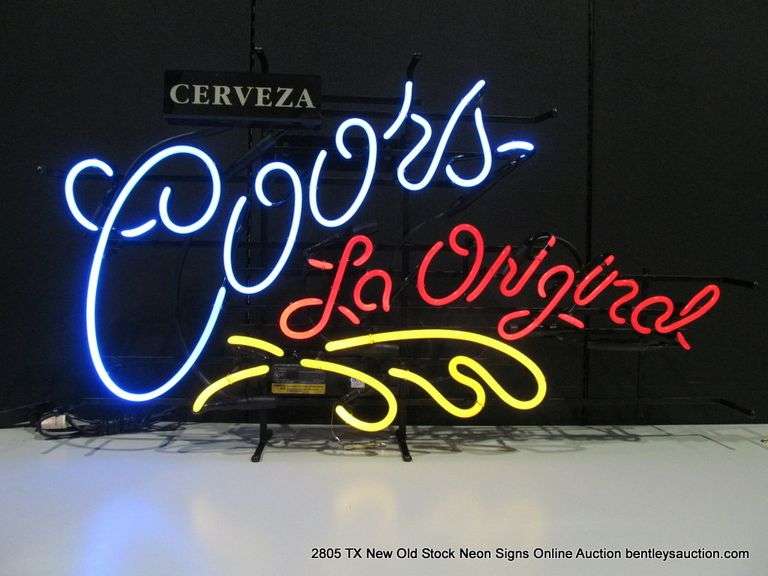 COOR LA ORIGINAL CERVEZA, 23" X 40"