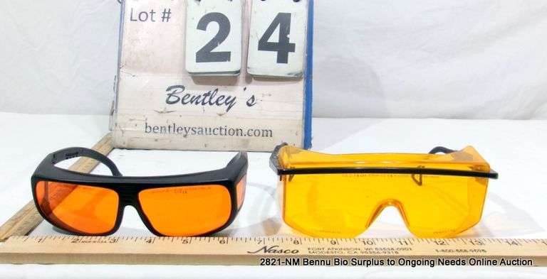 THOR LABS PROFESSIONAL LASER SAFETY GLASSES (2X MONEY)