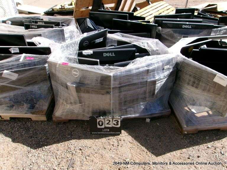 PALLET: COMPUTERS AND BAG (13X MONEY)