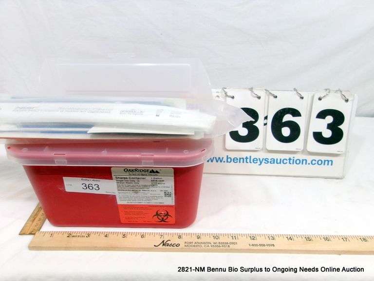 OAKRIDGE SHARPS CONTAINER
