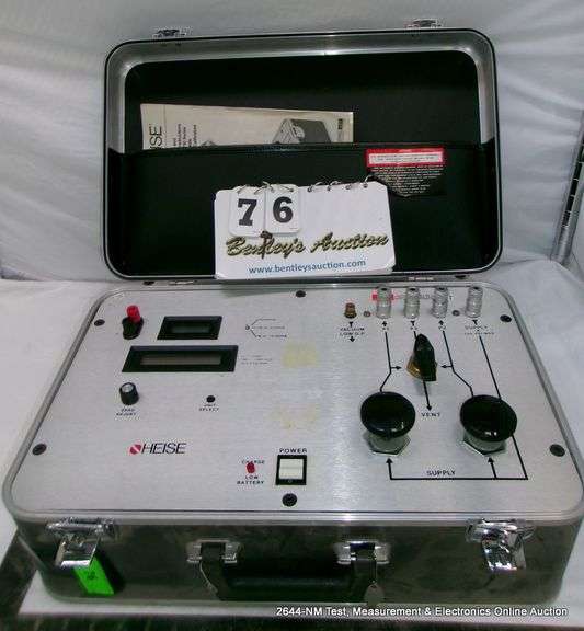 HEISE VACUUM CONTROL