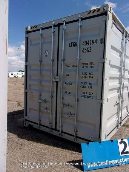 CONTAINER, 4 DOOR, 40', S/N CFGU4041940