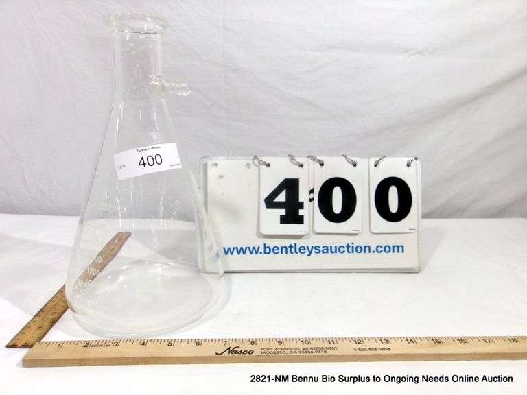 UNITED FILTER FLASK, 2000ML, GLASS