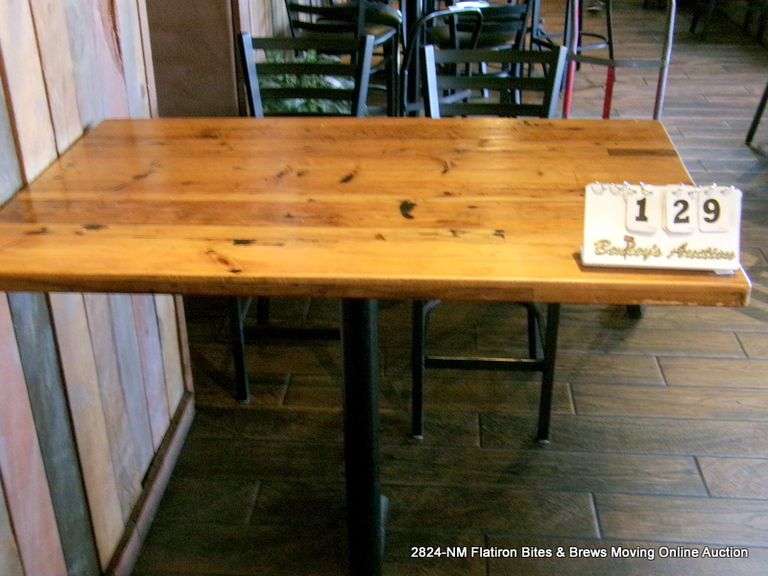 30" X 48" WOODEN TABLE