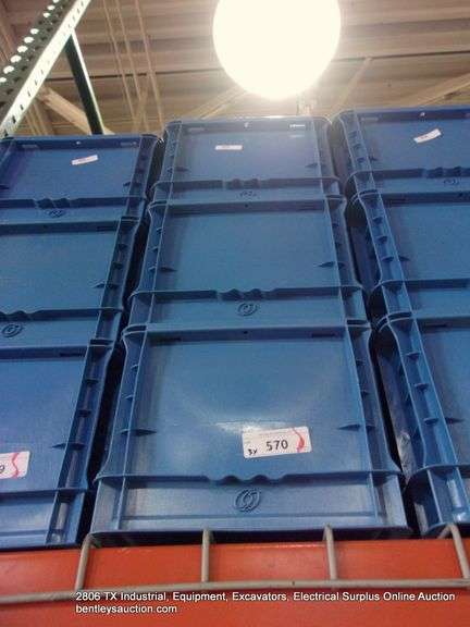 ORBIS NX01215-S BLUE POLY ORGANIZER BINS (3X MONEY)