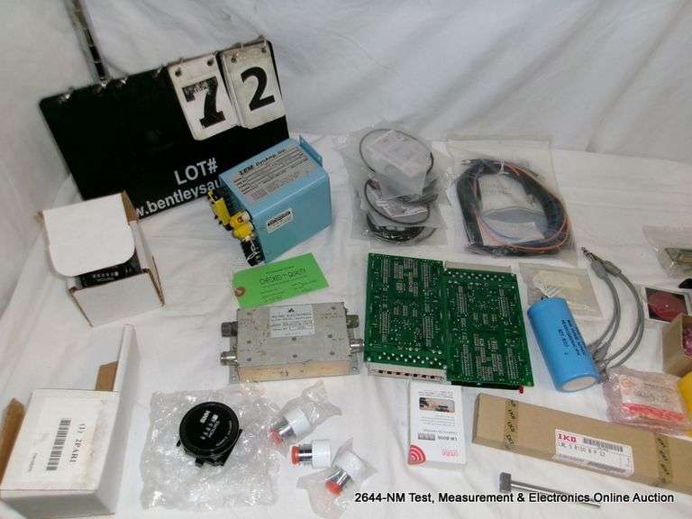 BOX: ASSORTED ELECTRONICS - BATTERIES, SENSORS