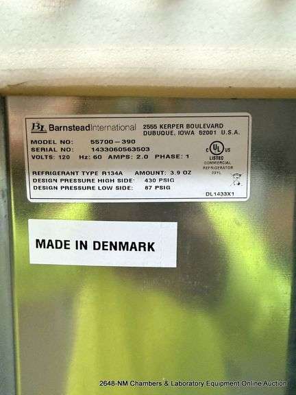 VWR 55700-390 GENERAL PURPOSE REFRIGERATOR/FREEZER