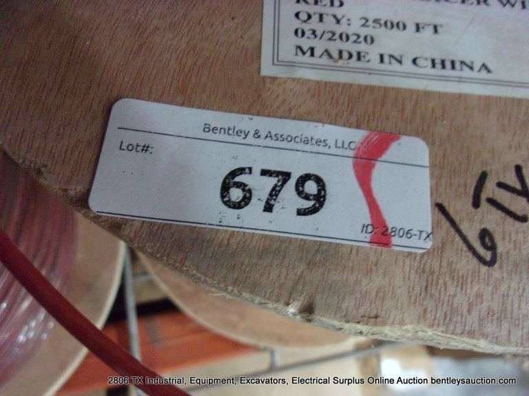 PRIORITY CABB 12AWG CCS HDPE-RED-2500' FPOOL