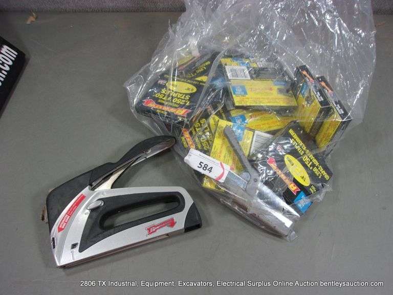 BAG: ARROW INDUSTRIAL POWER HAND STAPLER